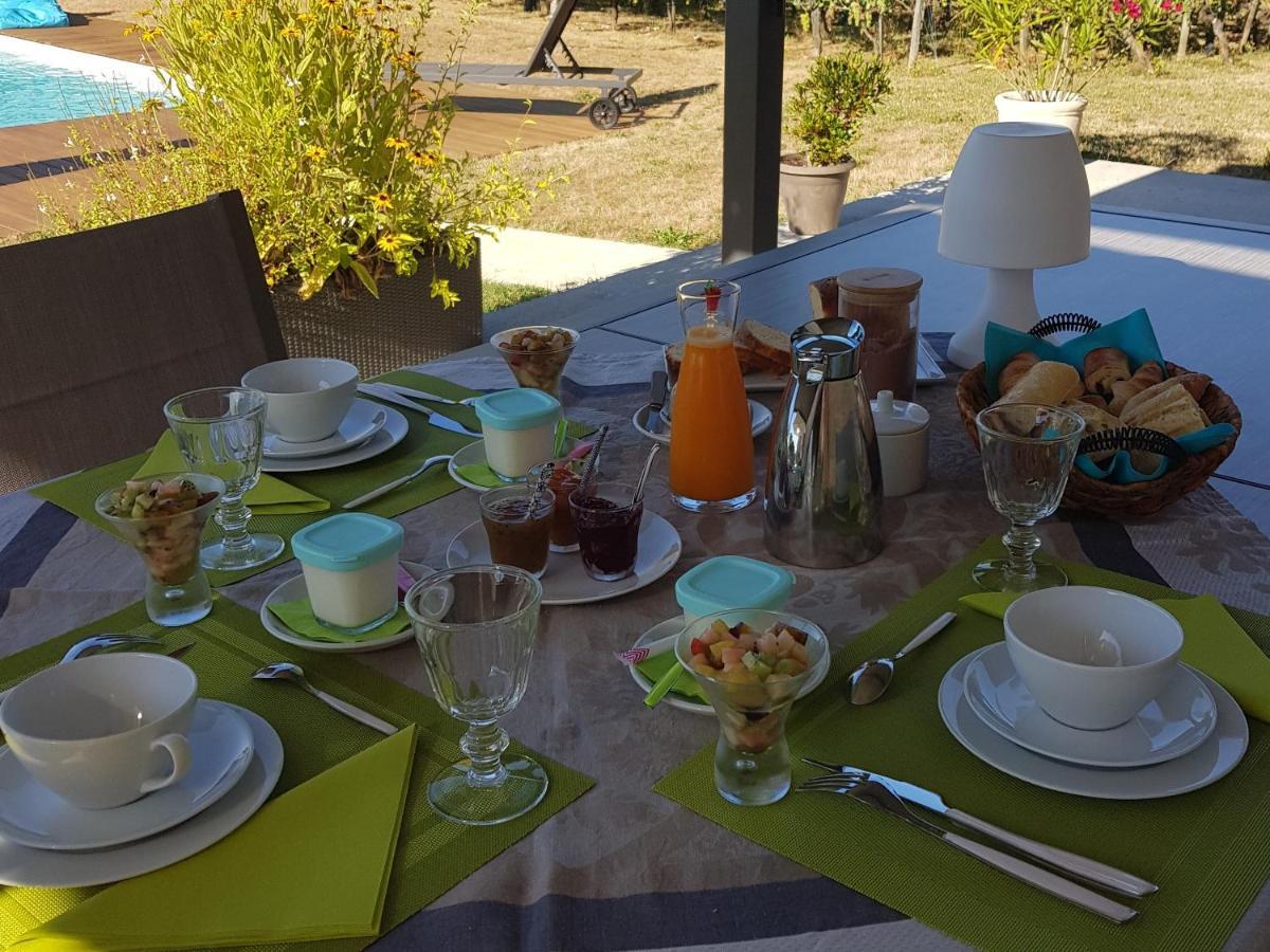 Bed and Breakfast La Vigneraie De Laura Sainte-Colombe  Екстер'єр фото